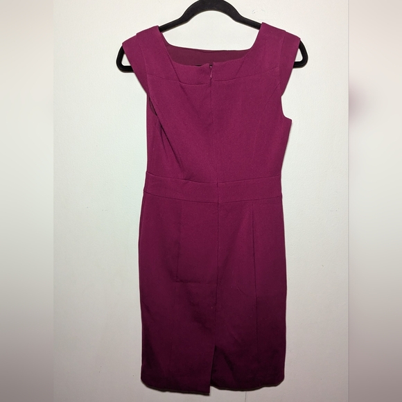 The Limited Fuchsia Pink Sheath Dress with Cap Sleeves Women's Size 2 - Picture 2 of 5